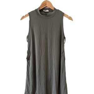 Altar'd State Olive Sleeveless Muscle Tee